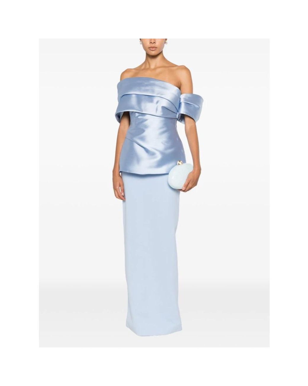 Solace London Blue Gowns