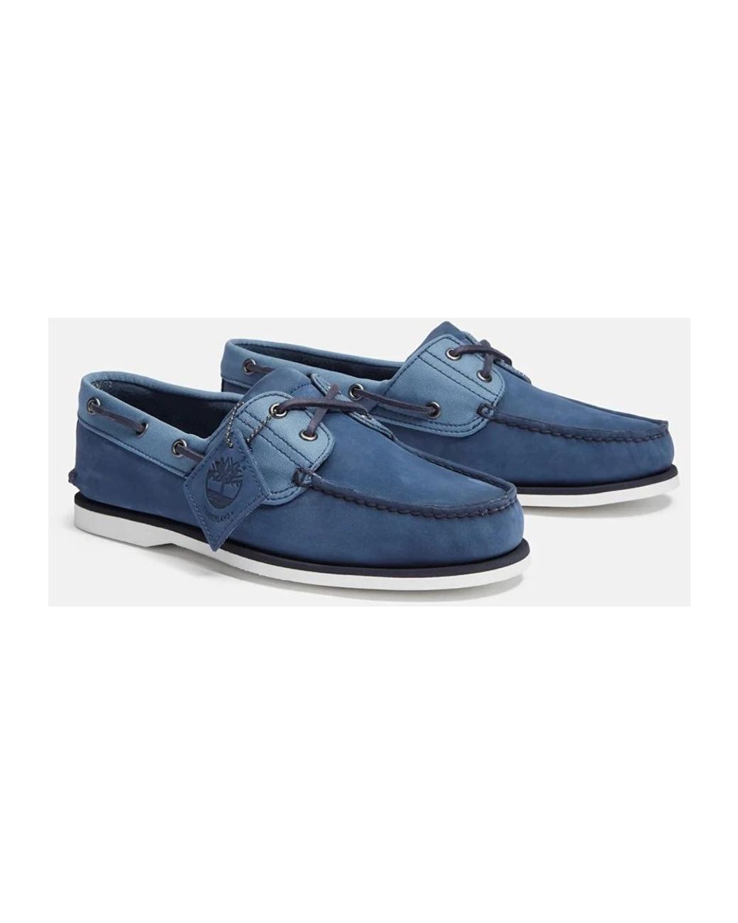 Timberland Blue Boat Shoes for men