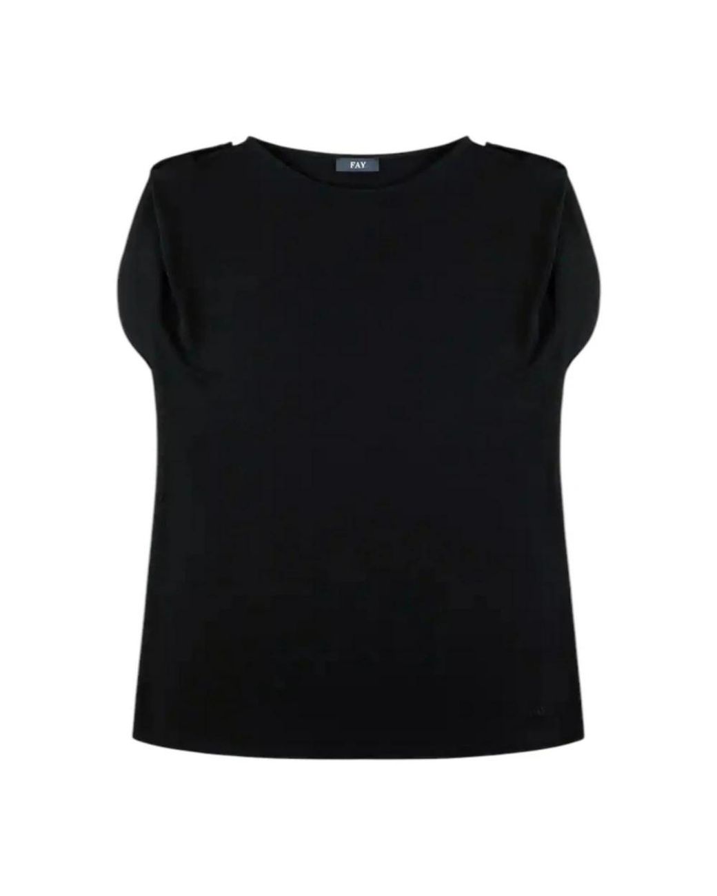Fay Black Blouses