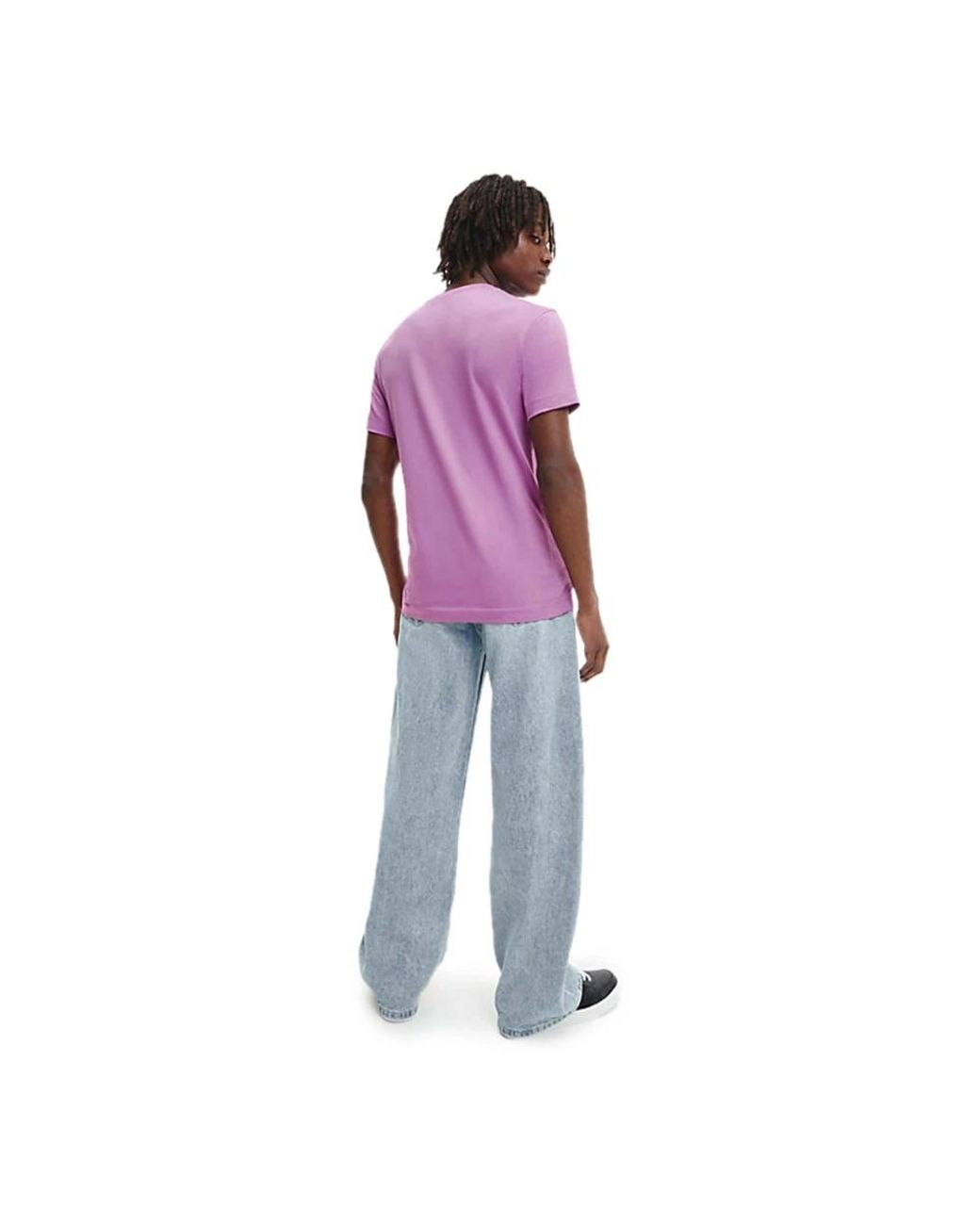Calvin Klein Purple T-Shirts for men