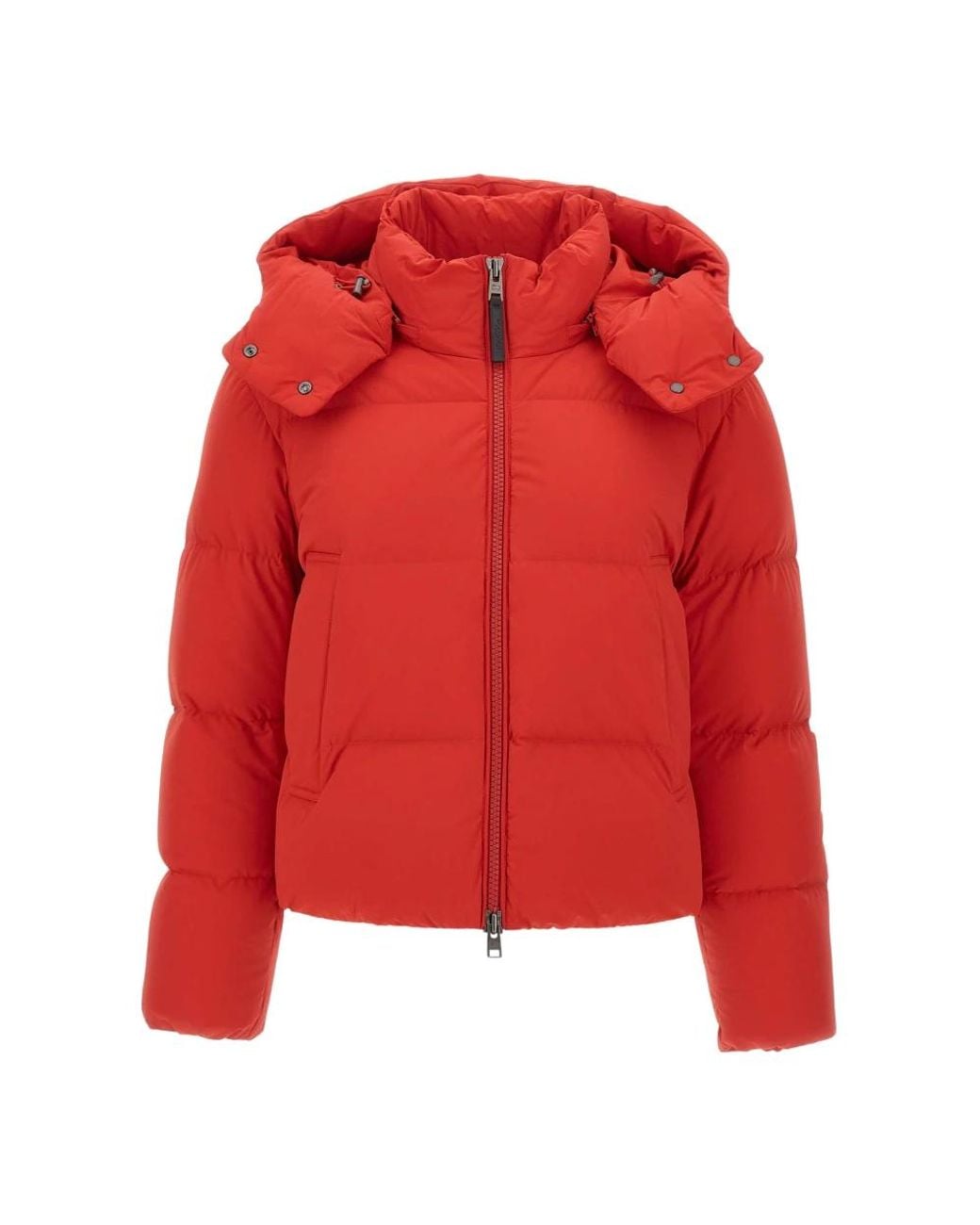 Woolrich Red Winter Jackets