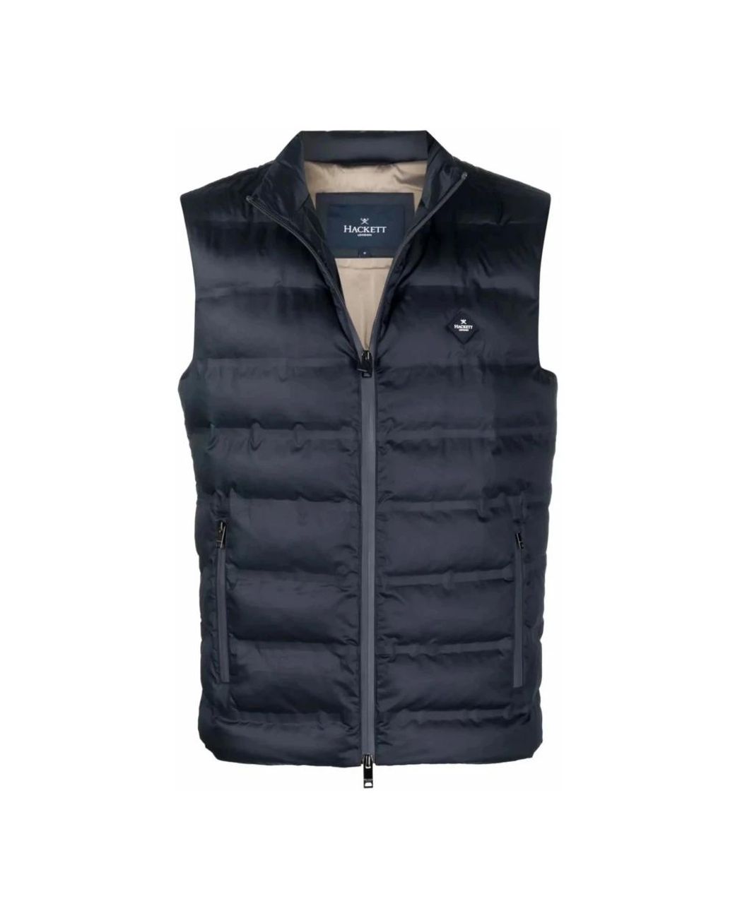 Hackett Gilet Mit Logo-Patch in Blue für Herren