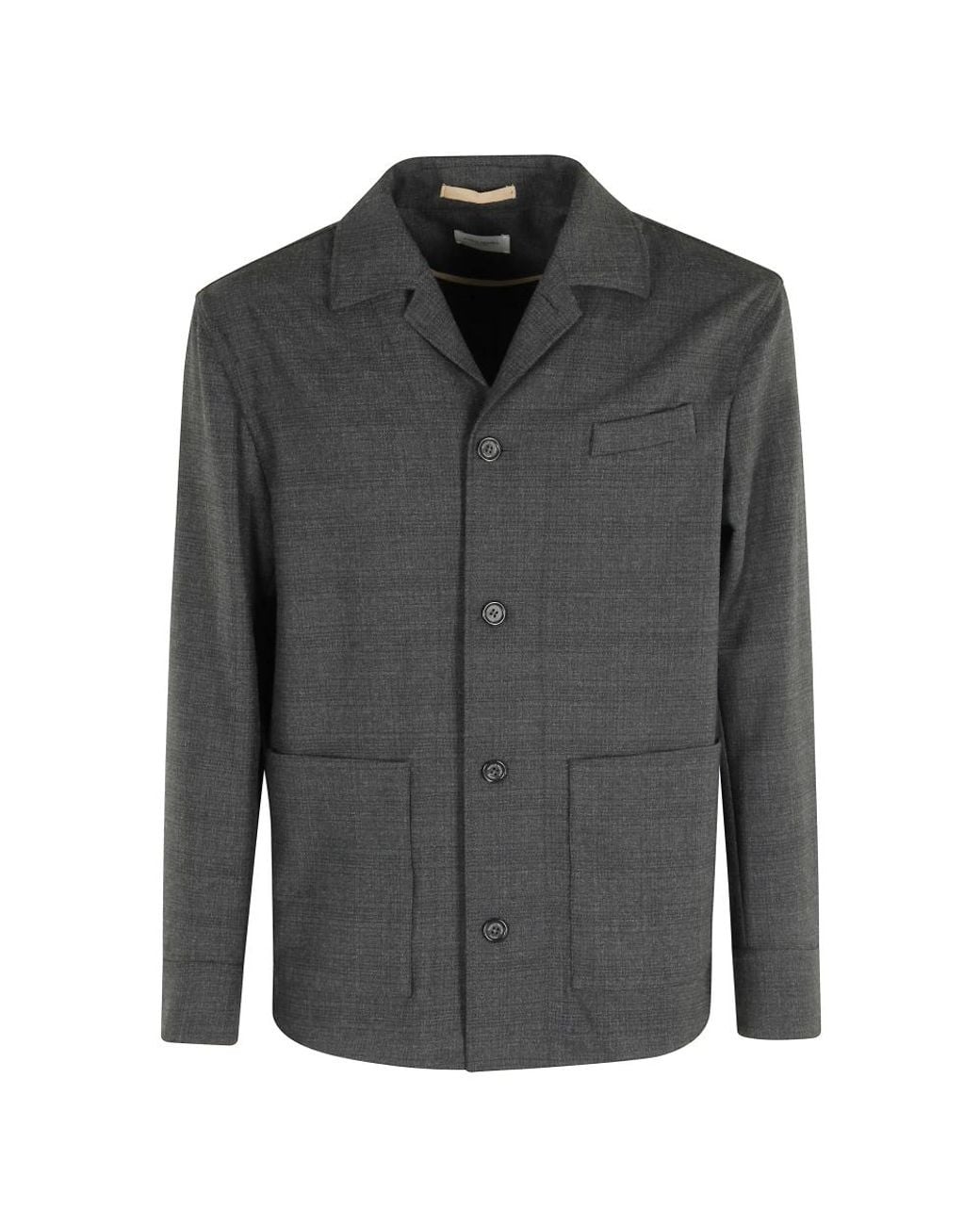 Paolo Pecora Gray Light Jackets for men