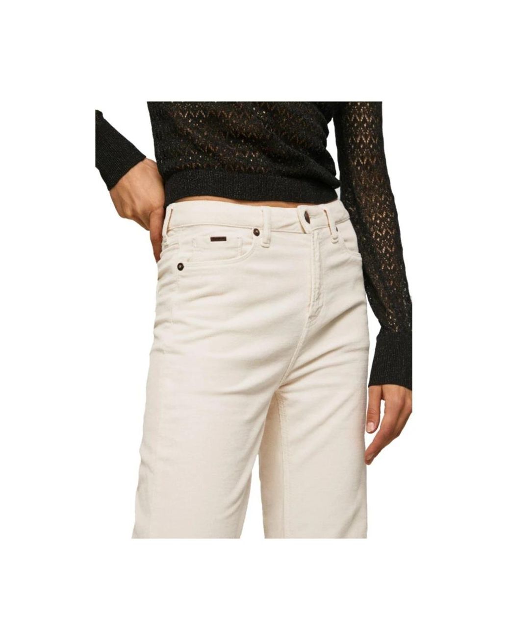 Pepe Jeans Black Wide Jeans
