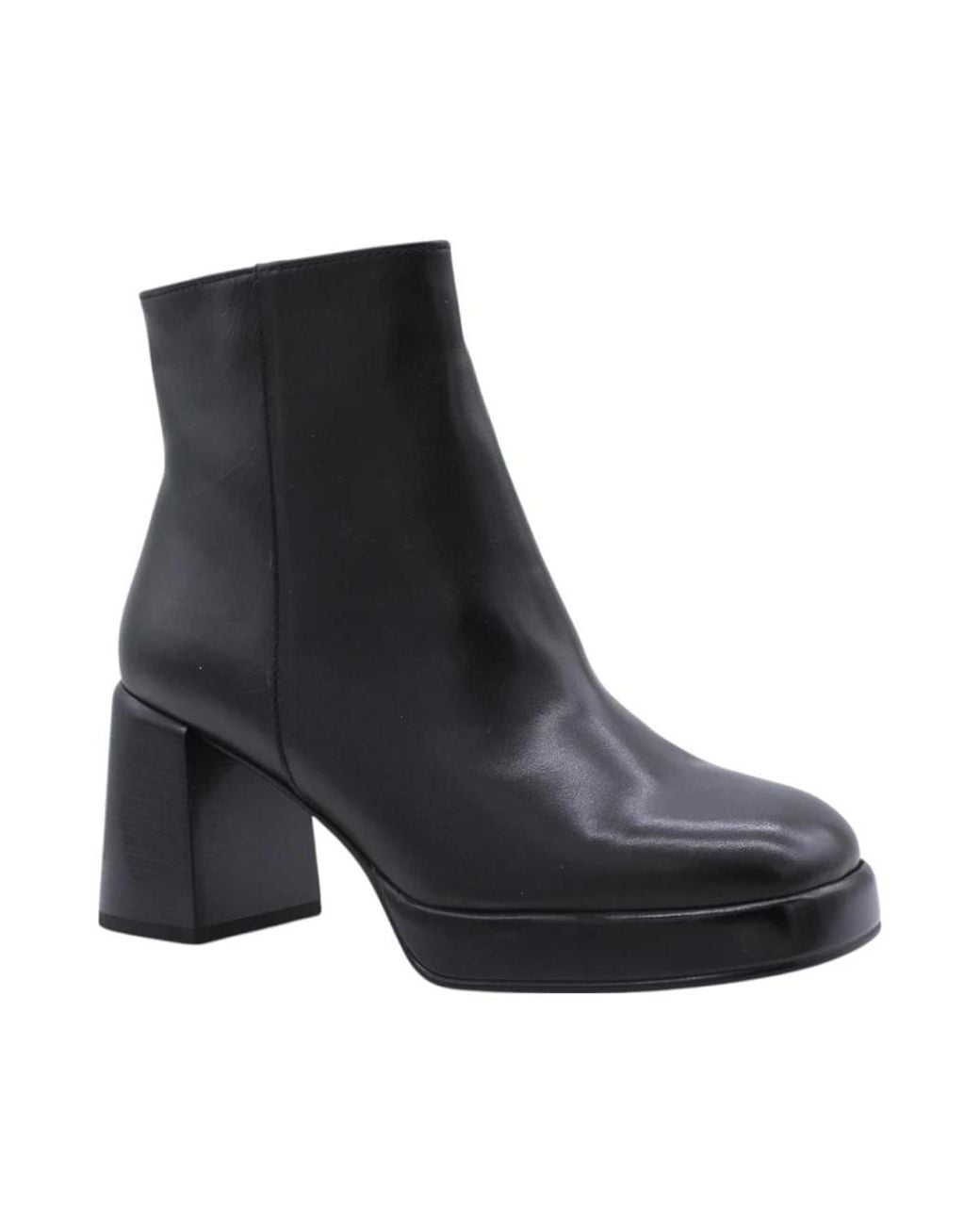 Hispanitas Black Heeled Boots