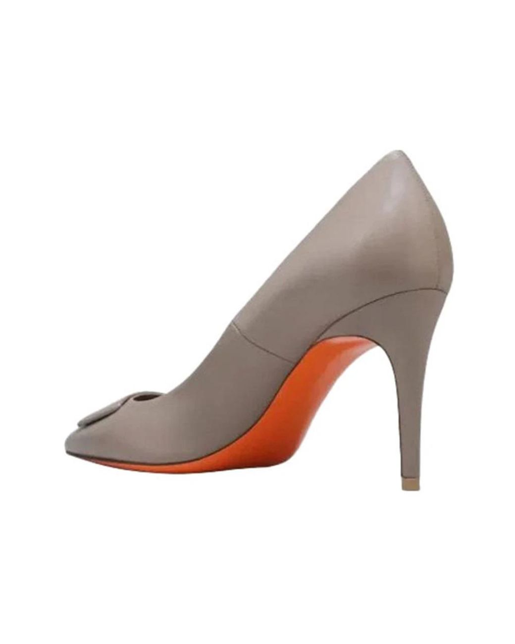 Santoni Gray Pumps
