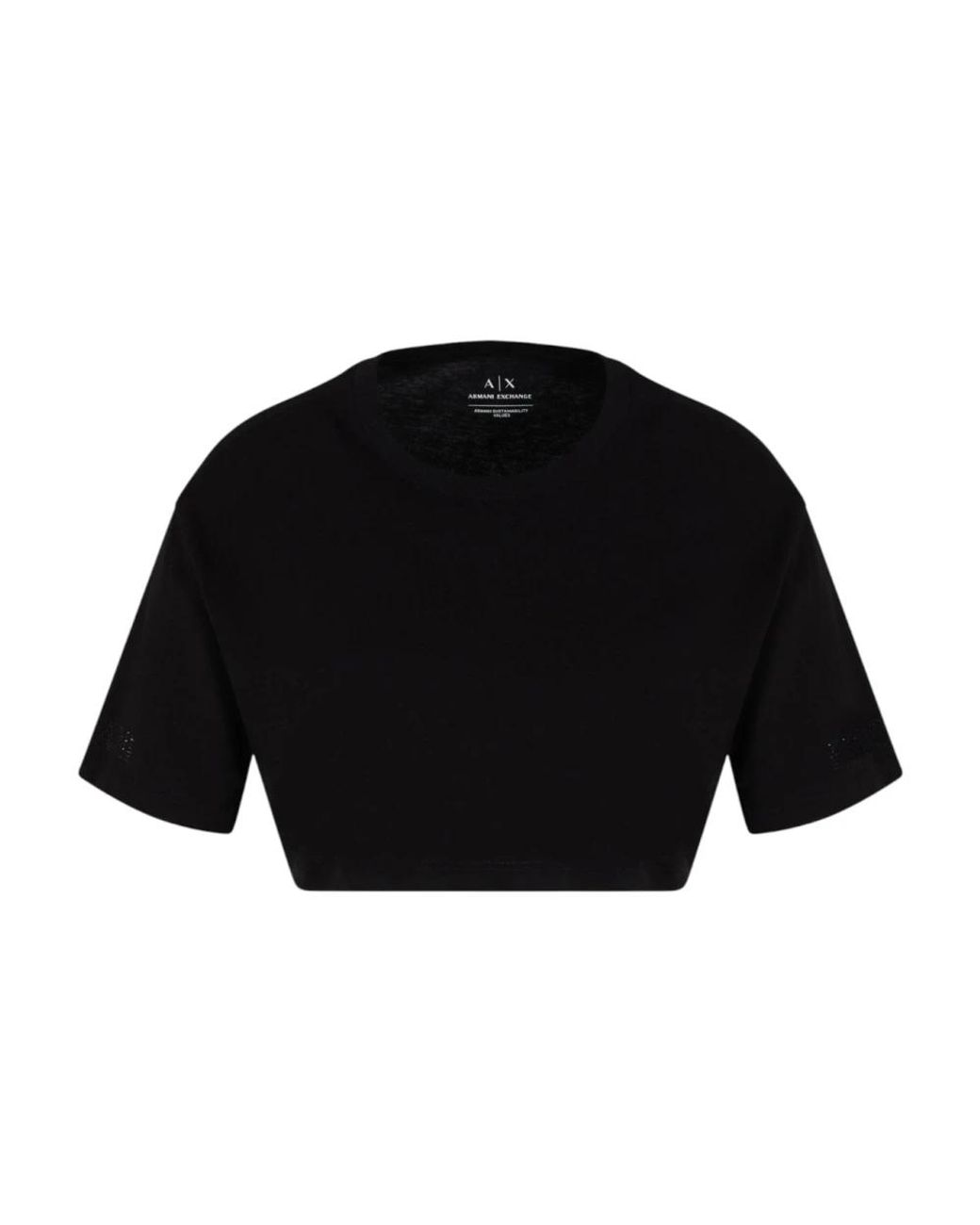 ARMANI EXCHANGE Black T-Shirts