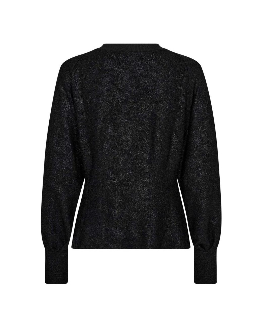 co'couture Black Round-Neck Knitwear