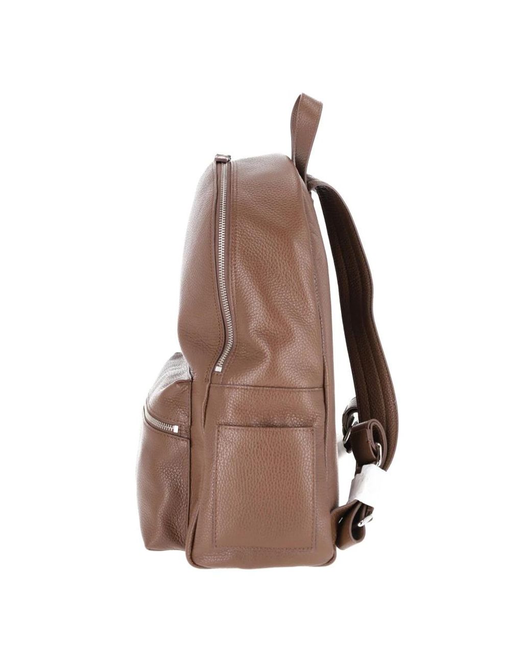 Orciani Lederrucksack in Brown für Herren