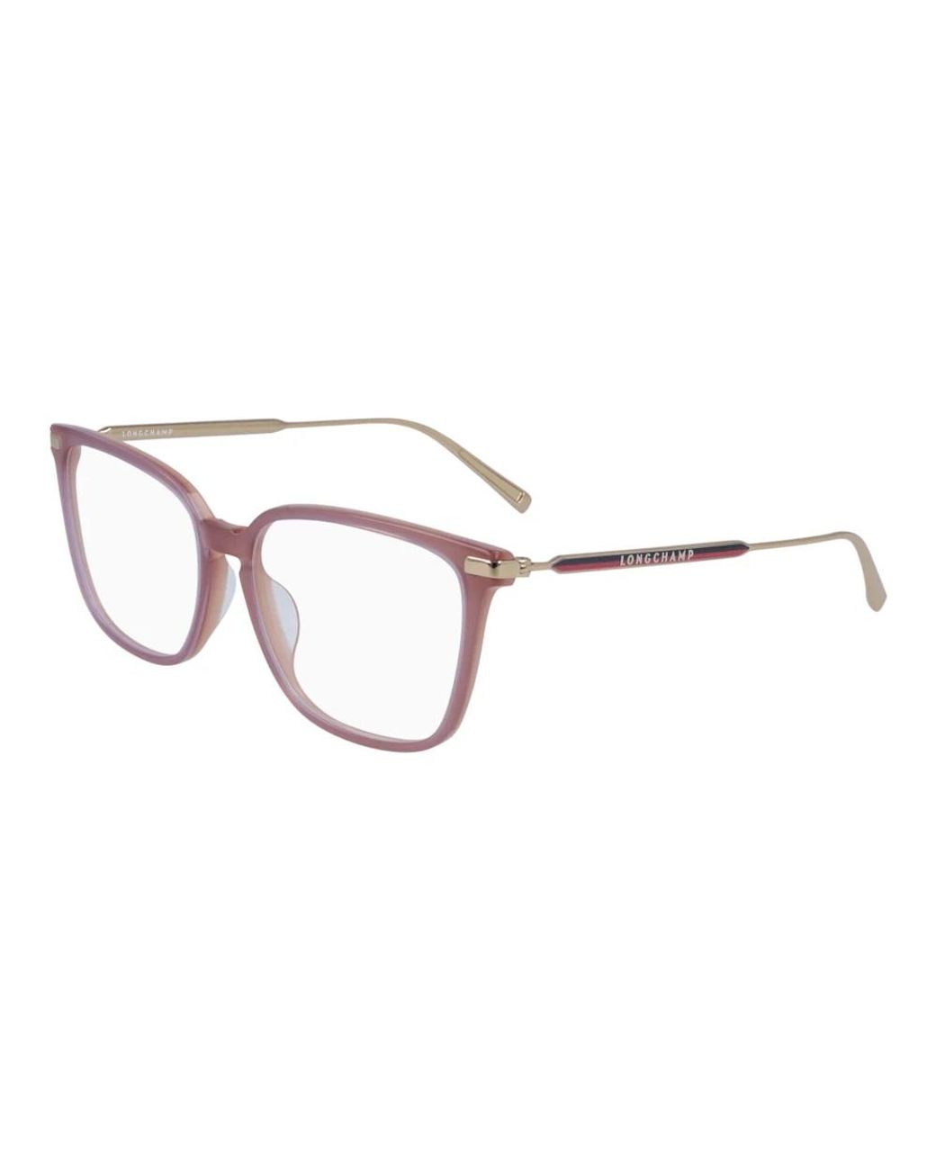 Longchamp Brown Rechteckige Sonnenbrille
