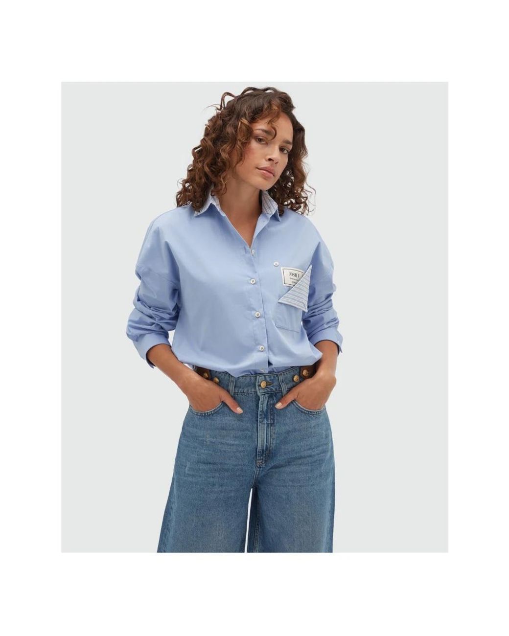 Shirts Josh V de color Blue