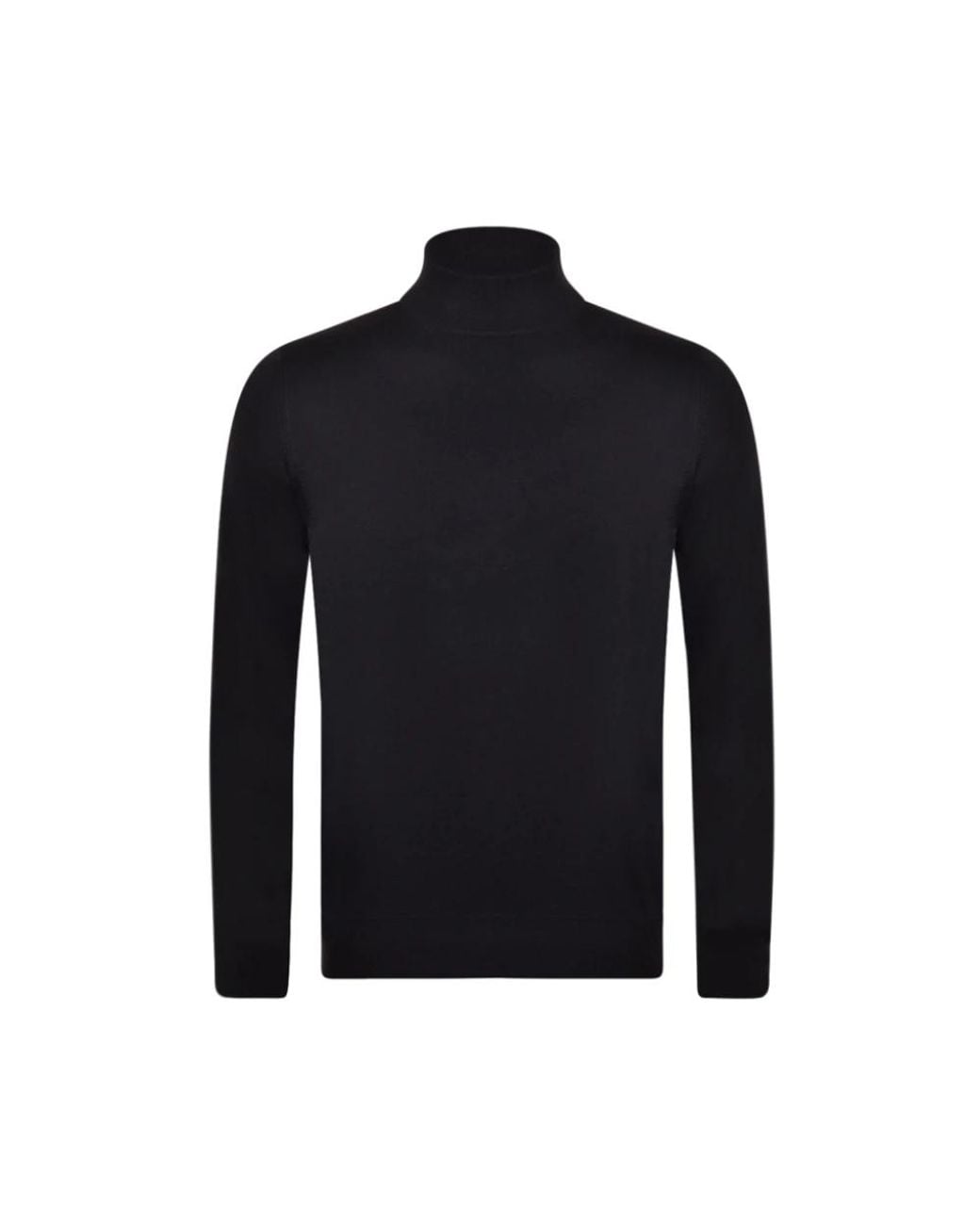 Gran Sasso Black Turtlenecks for men