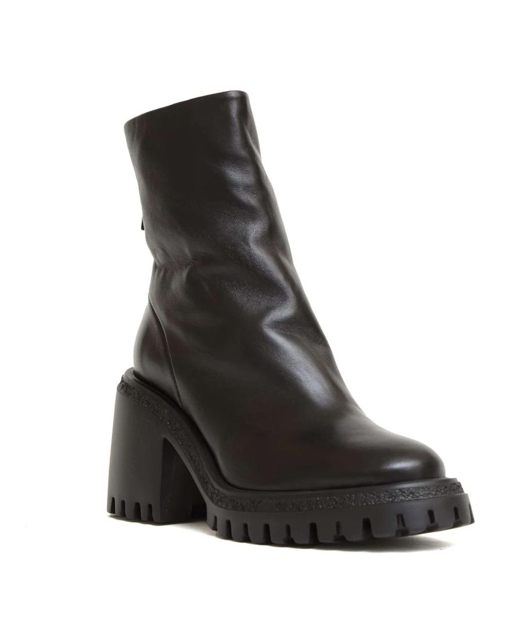 Halmanera Black Heeled Boots