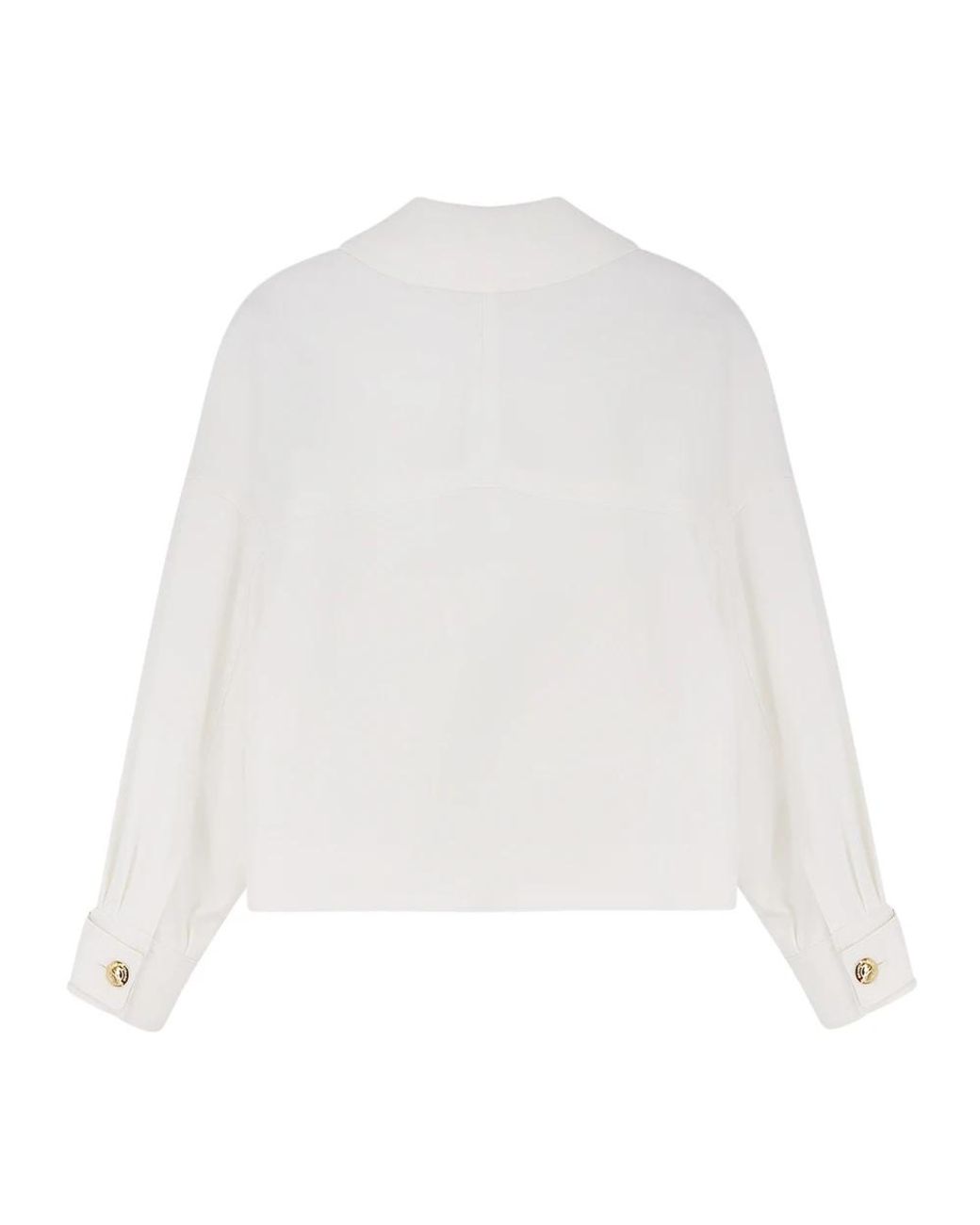Elisabetta Franchi White Light Jackets