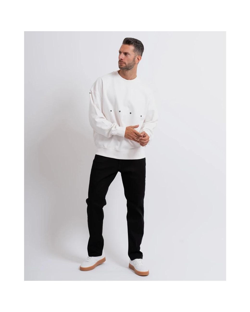 HUGO White Sweatshirts for men
