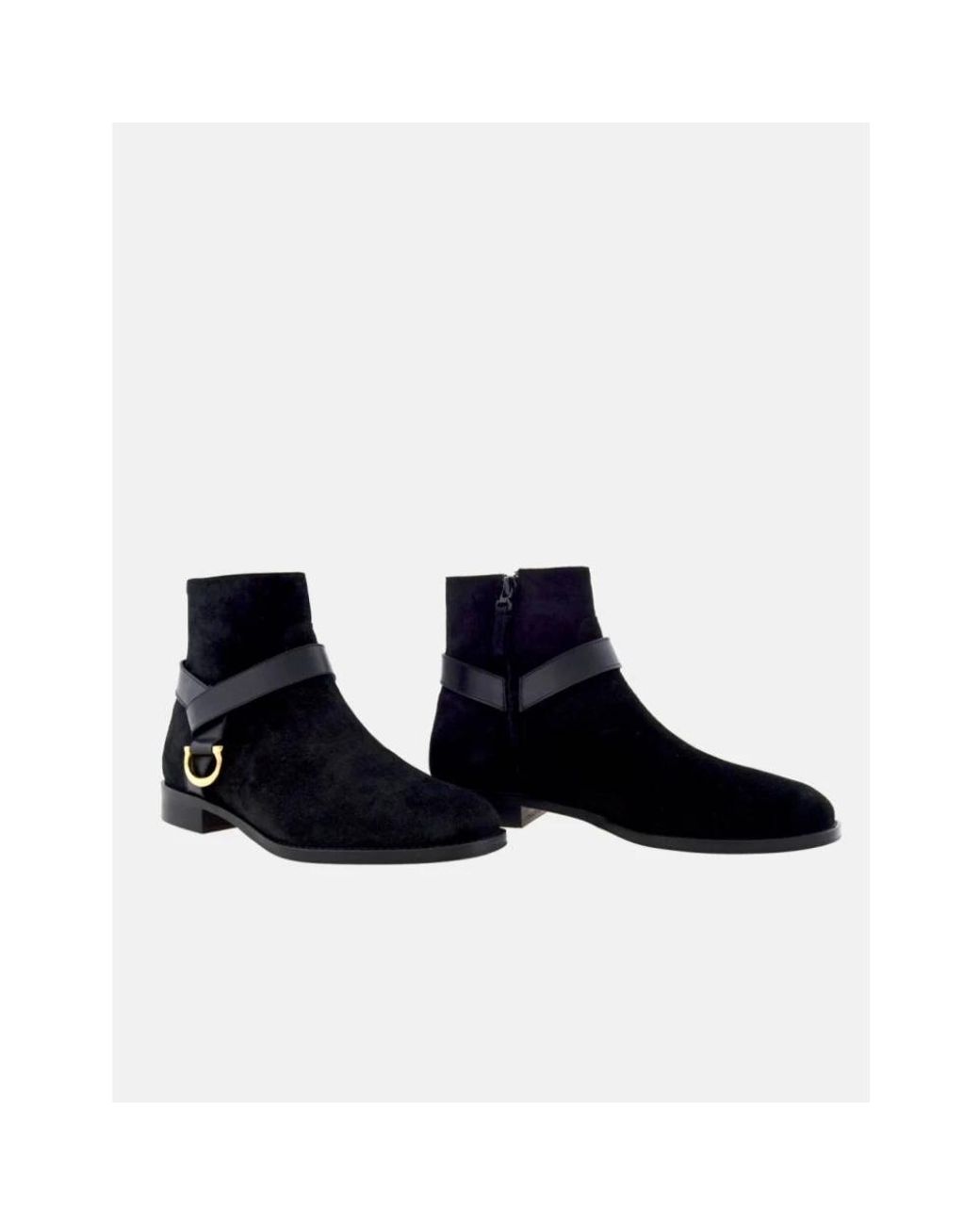 Carolina Herrera Blue Ankle Boots
