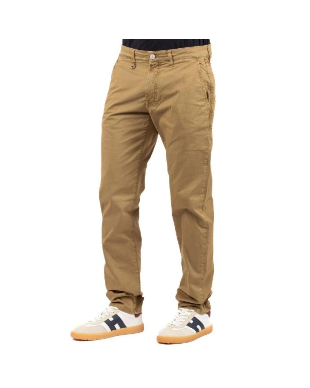 Siviglia Natural Straight Trousers for men
