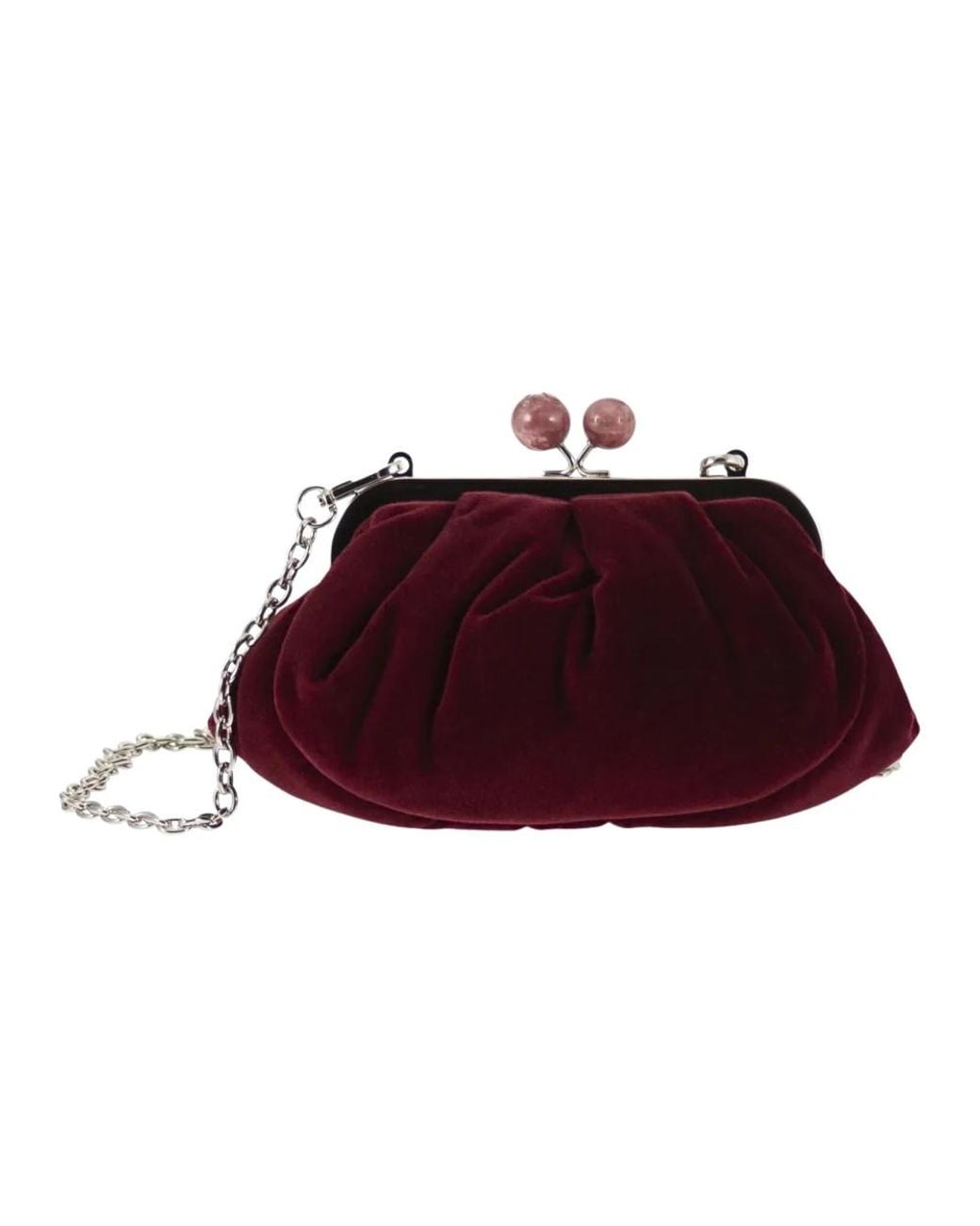 Max Mara Red Clutches