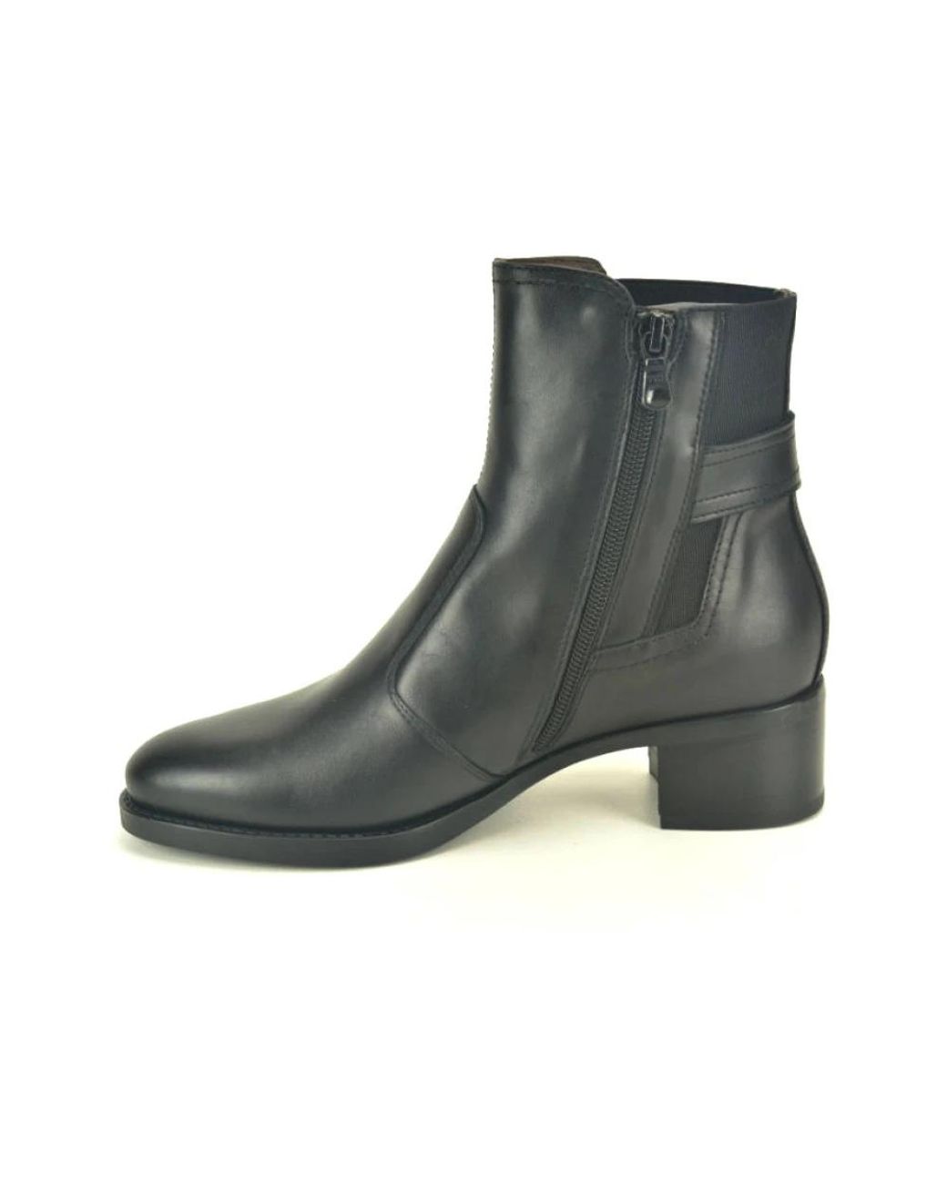 Nero Giardini Gray Heeled Boots
