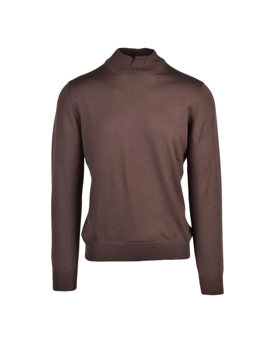 Gran Sasso Brown Turtlenecks for men