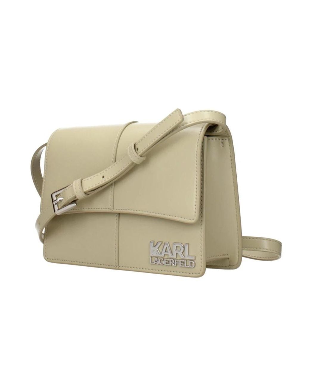 Karl Lagerfeld Natural Cross Body Bags