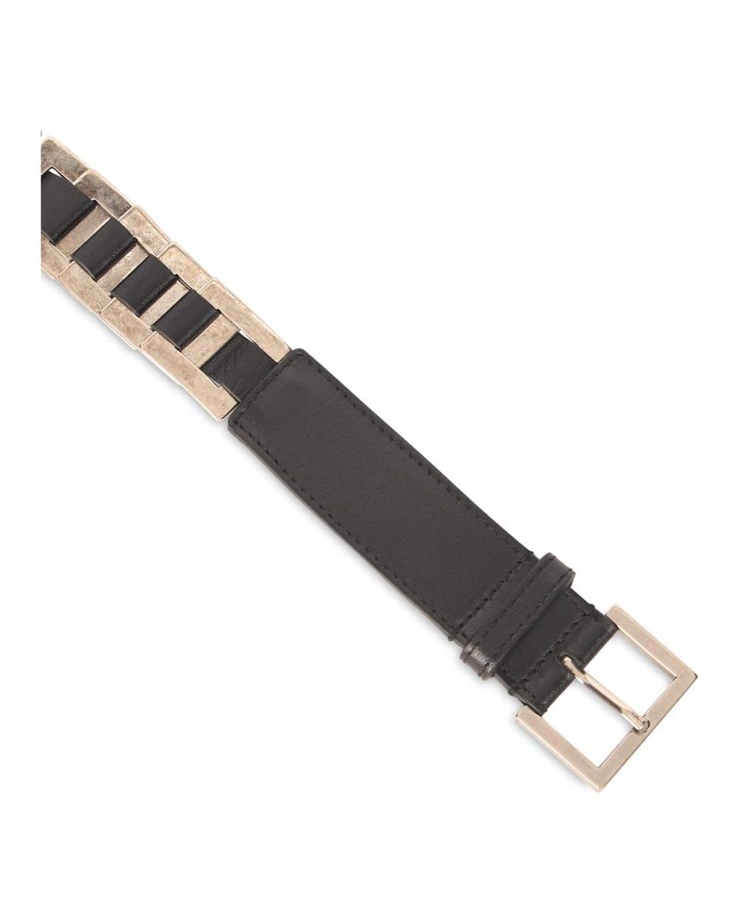 Alberta Ferretti Gray Belts