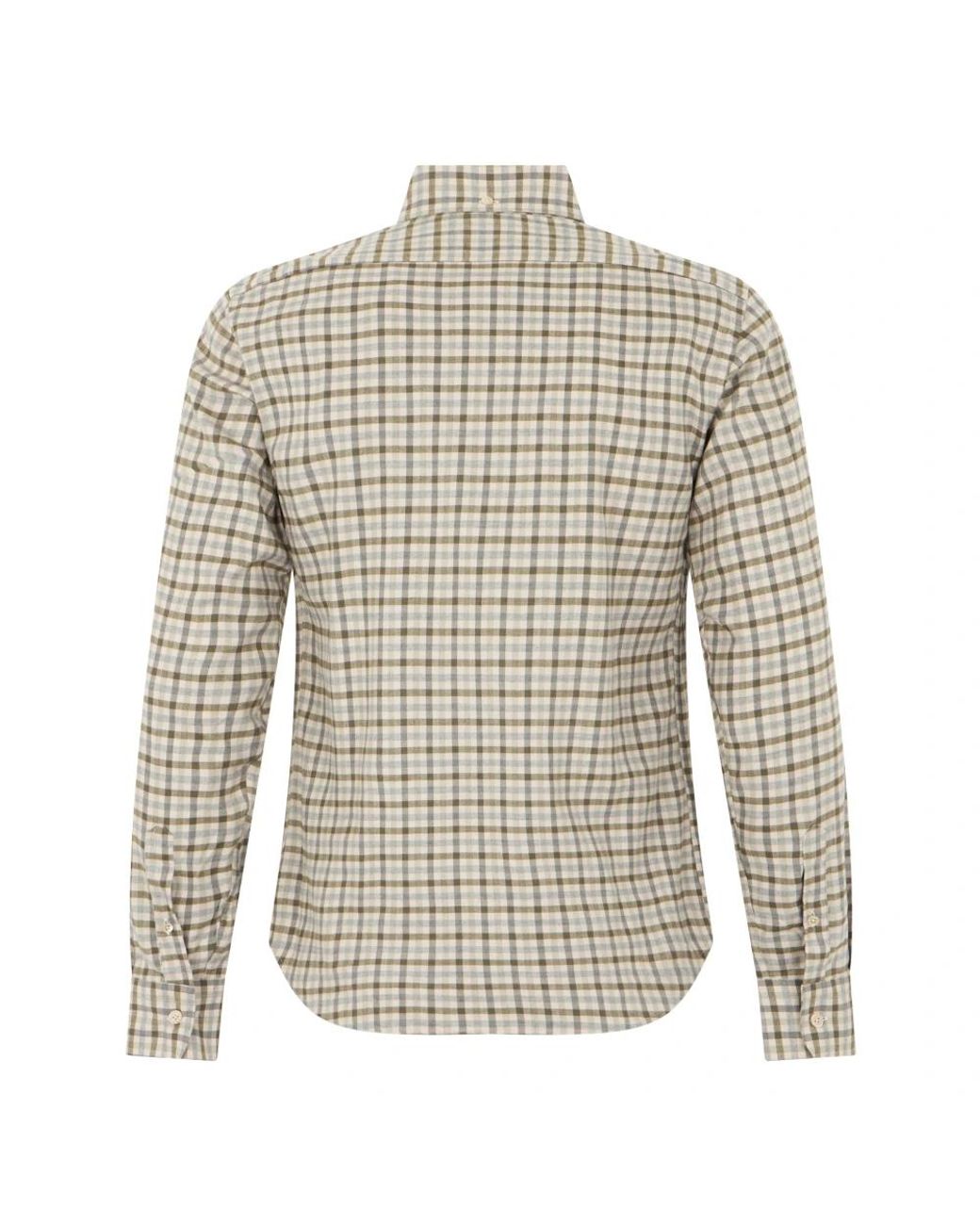 Fedeli Gray Casual Shirts for men