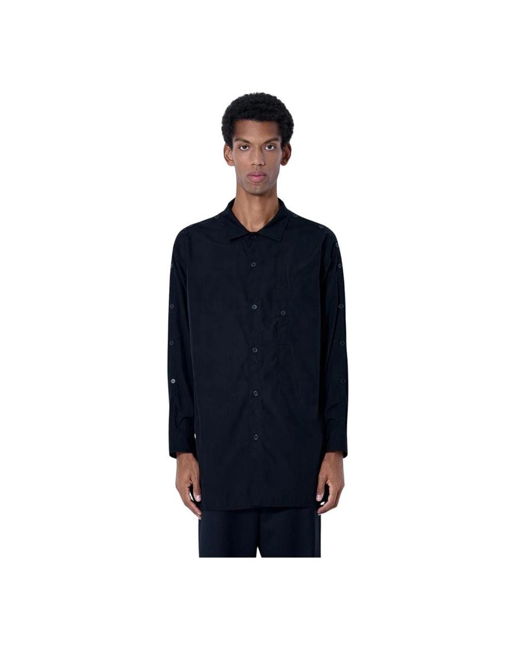 Yohji Yamamoto Blue Casual Shirts for men