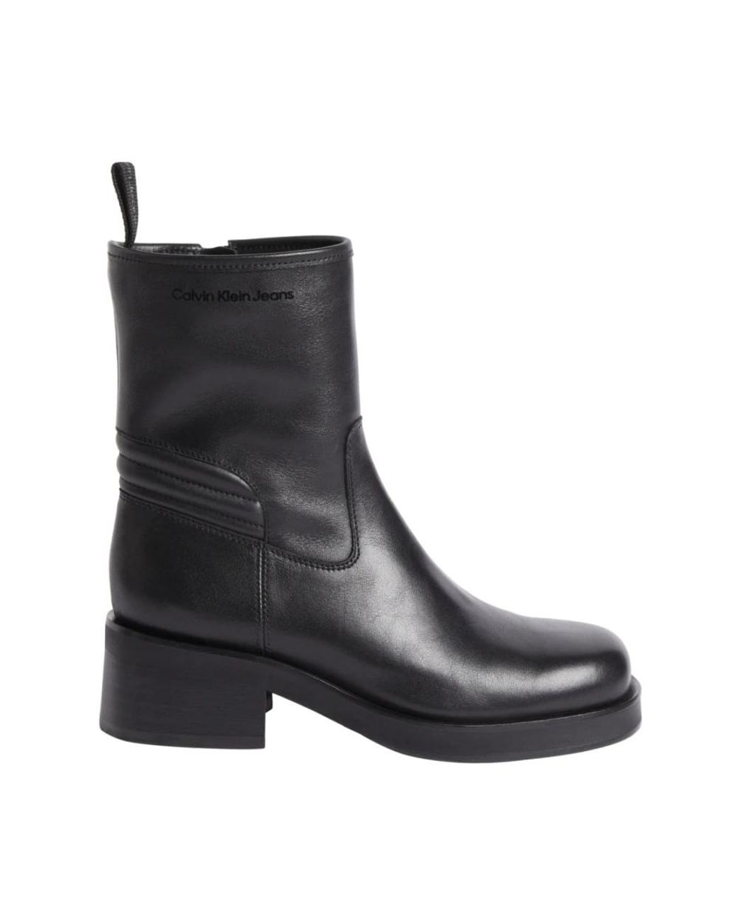 Calvin Klein Black Ankle Boots
