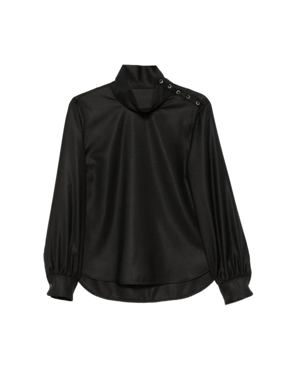 Blouses Nine:inthe:morning de color Black