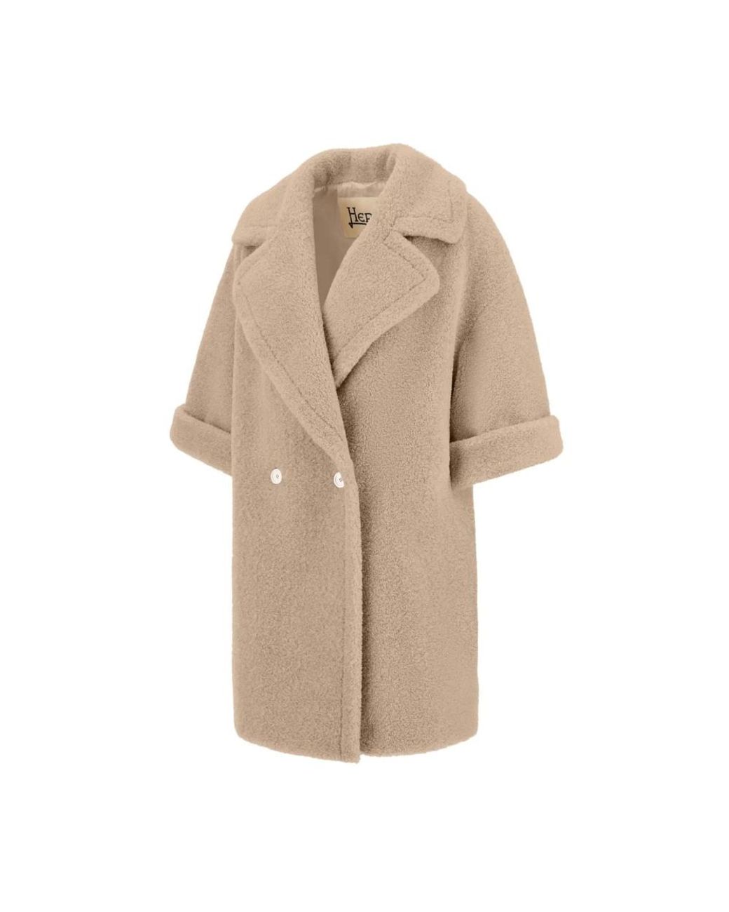 Herno Natural Double-Breasted Coats