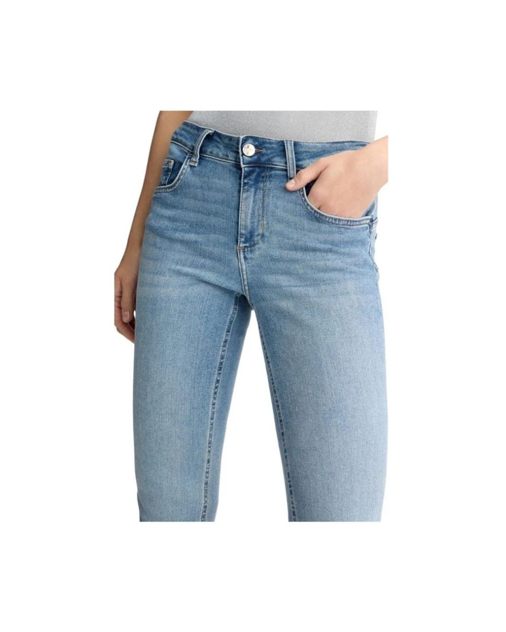 Liu Jo Blue Cropped Jeans