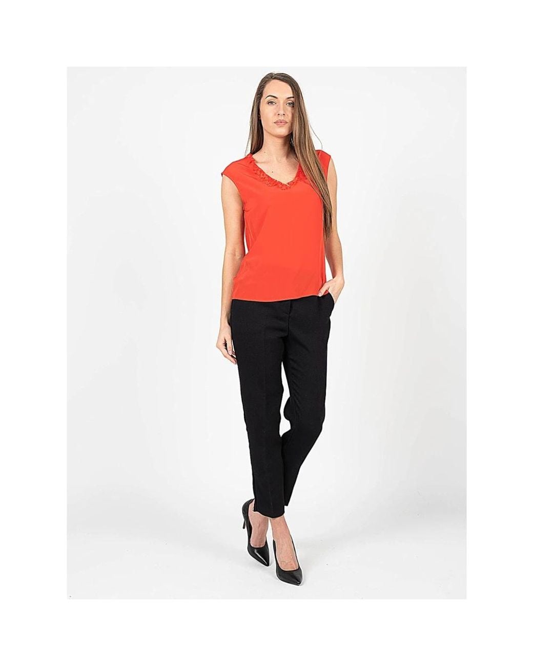 Blouses Pinko de color Red