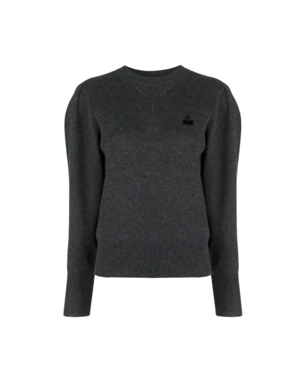 Isabel Marant Black Round-Neck Knitwear