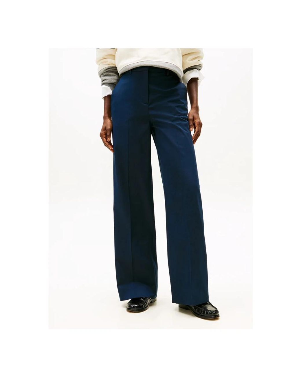 Tommy Hilfiger Blue Wide Trousers