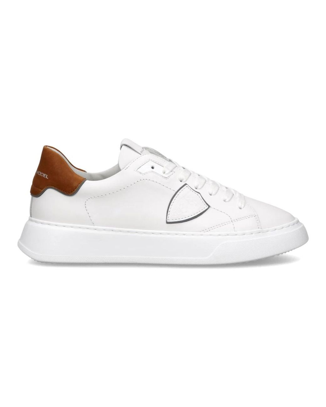 Philippe Model White Sneakers for men