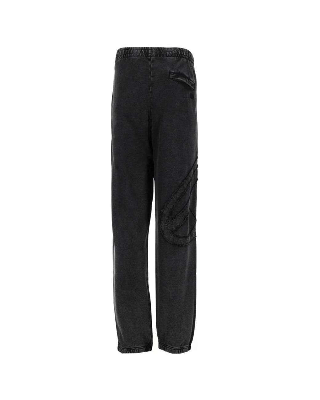 DIESEL Black Straight Fit Jeans for men