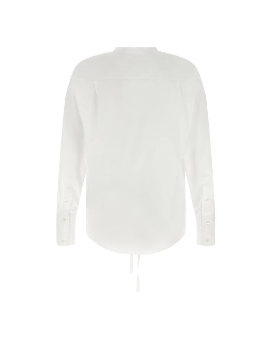 Maison Margiela White Long Sleeve T-Shirts for men