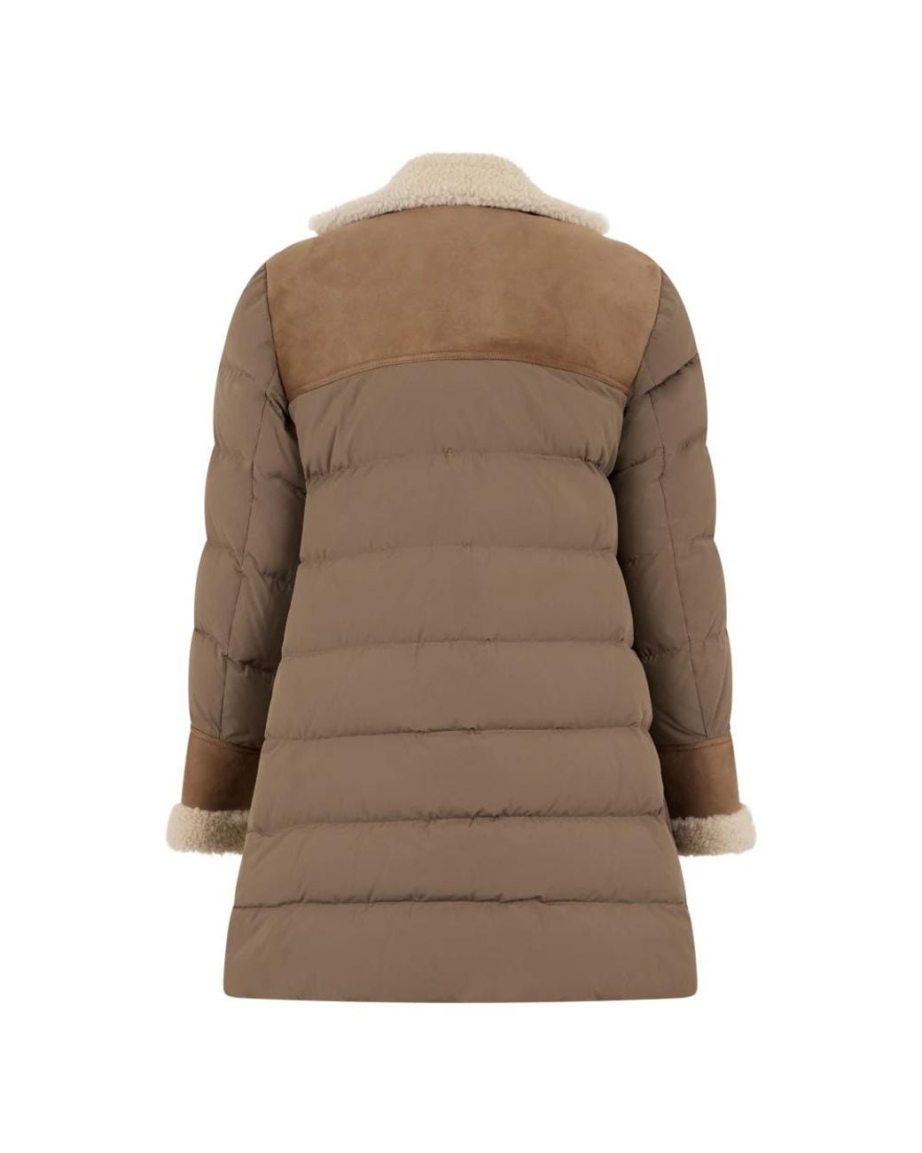Down Jackets Moorer de color Brown