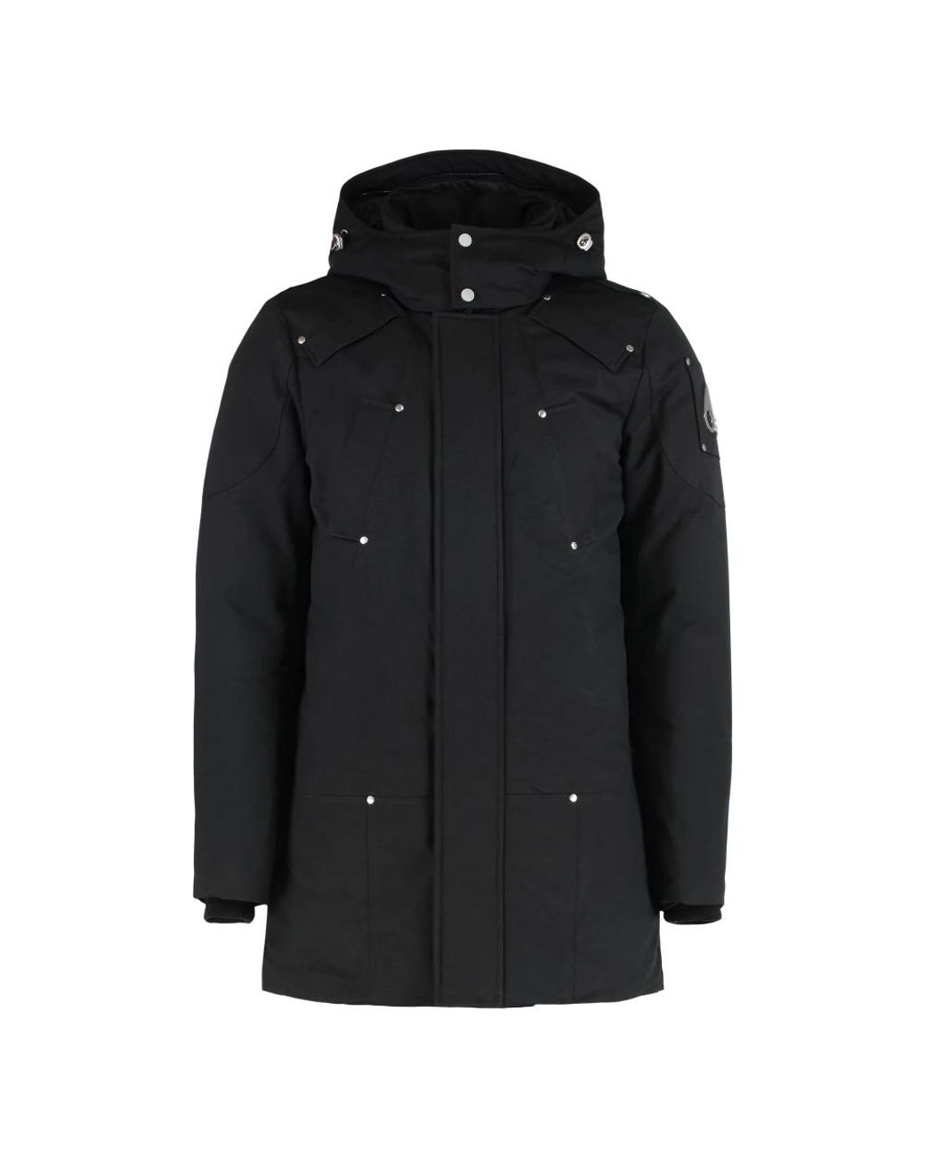 Moose Knuckles Black Down Jackets for men