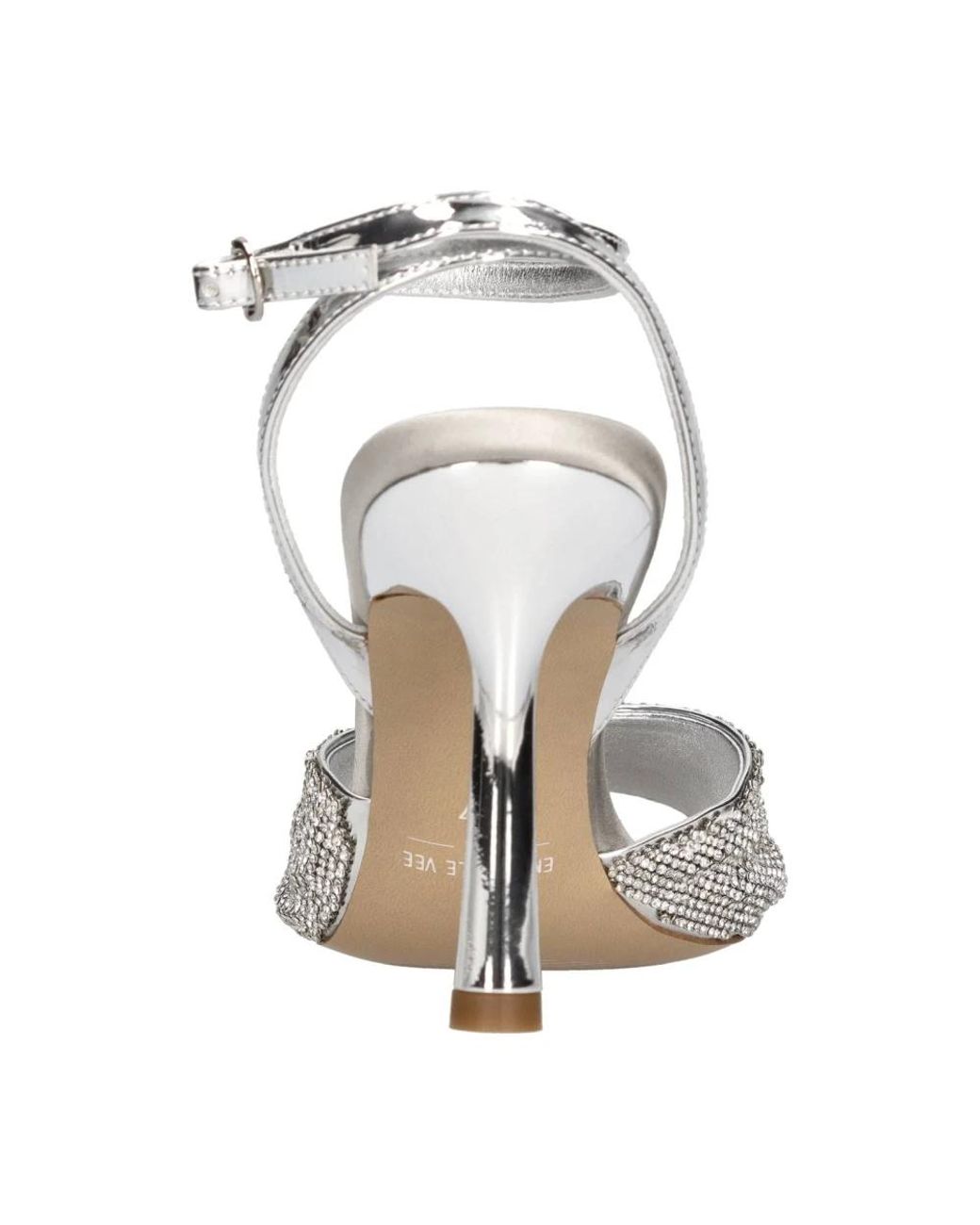 Emanuélle Vee Gray High Heel Sandalen