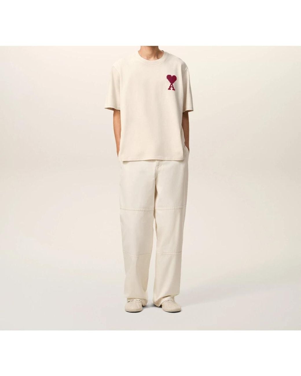T-Shirts AMI en coloris White