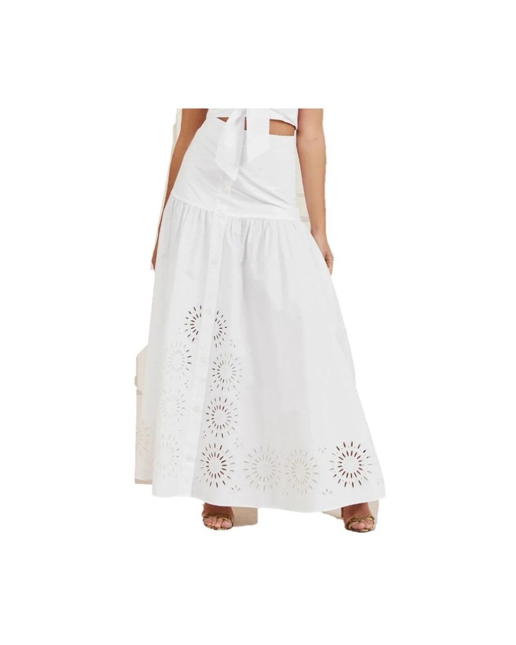Marciano White Maxi Skirts