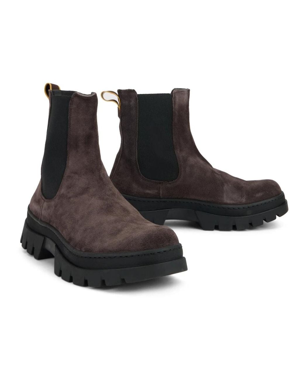 Moorer Black Chelsea Boots