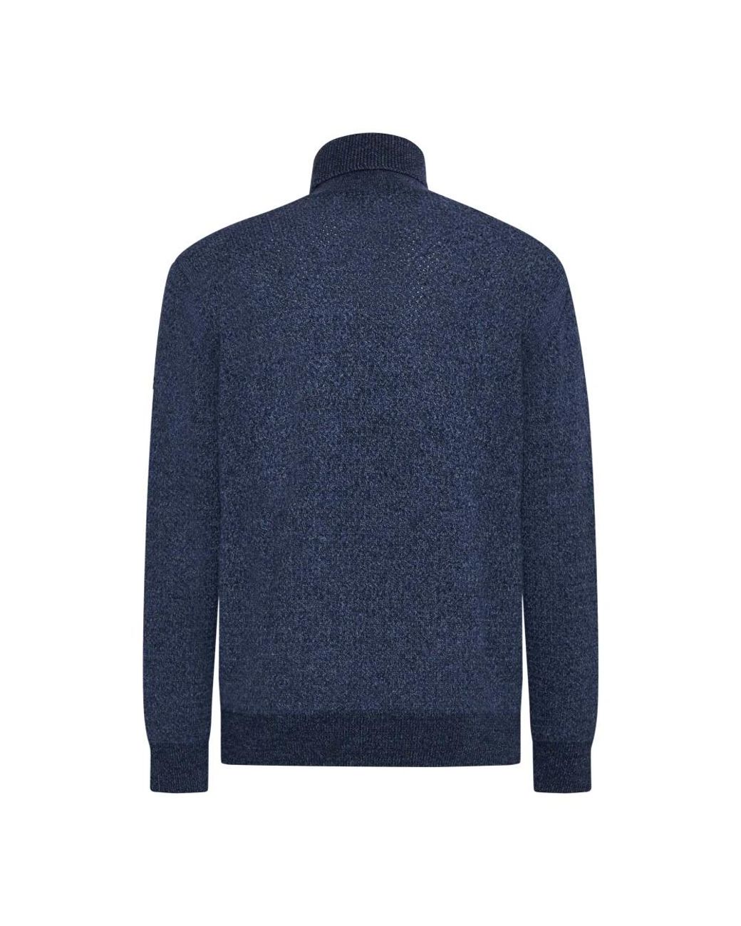 D4.0 Blue Turtlenecks for men