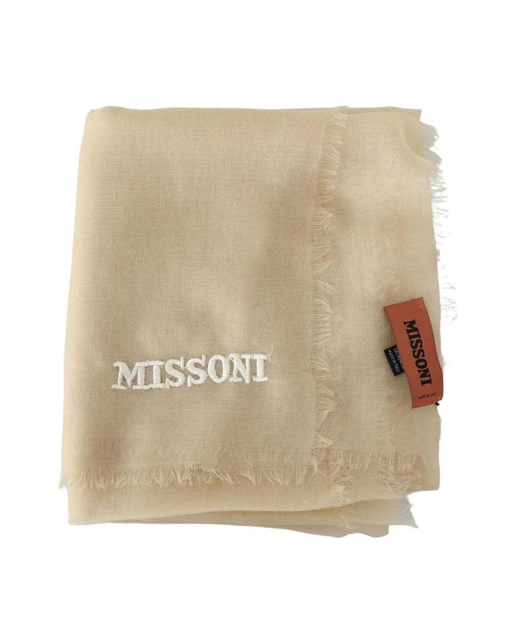 Missoni Natural Winter Scarves for men