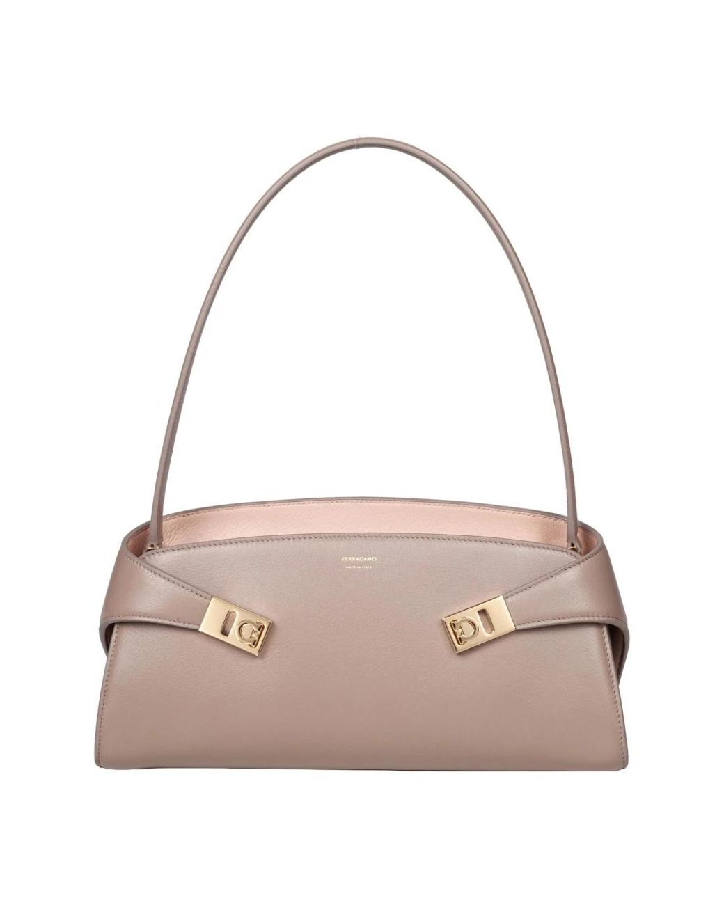 Ferragamo Pink Shoulder Bags