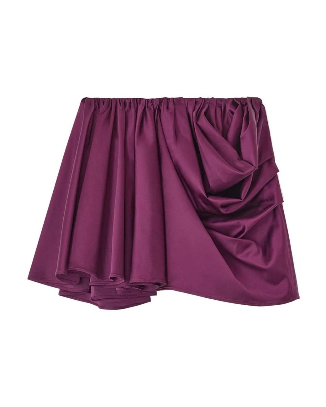 Ganni Purple Short Skirts