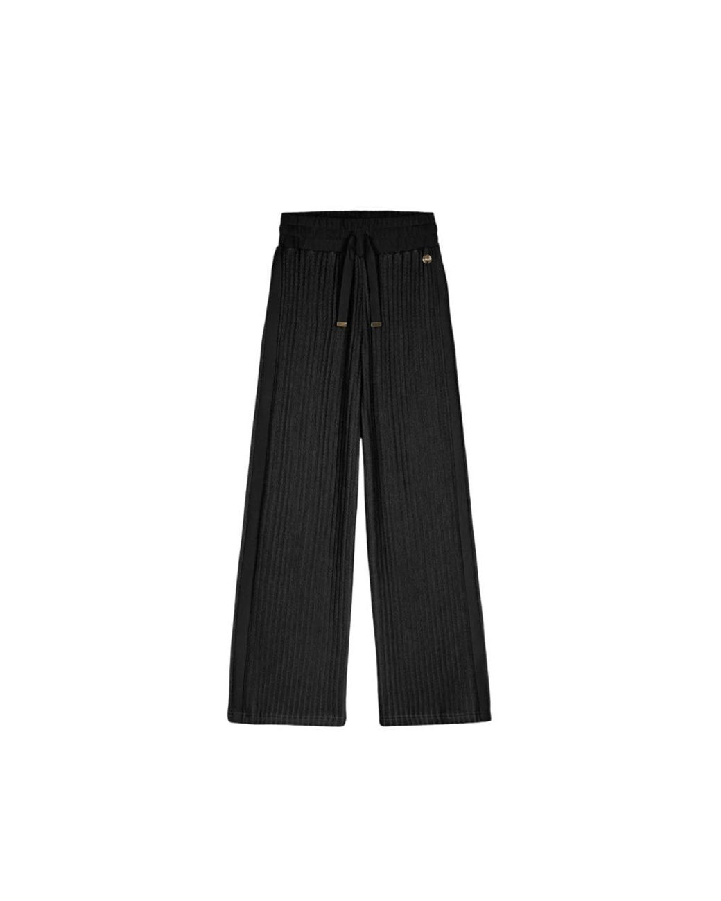Colmar Black Wide Trousers
