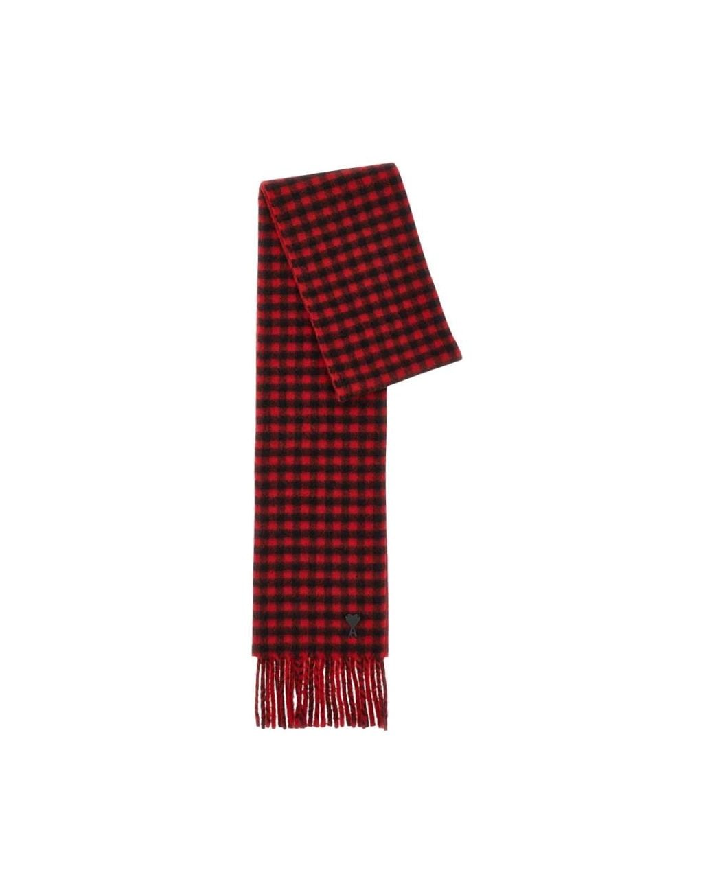 AMI Red Winter Scarves